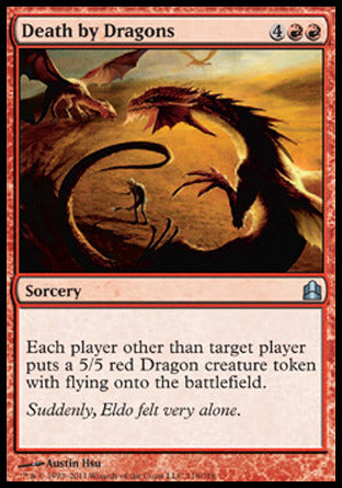 Death by Dragons (Commander) Near Mint