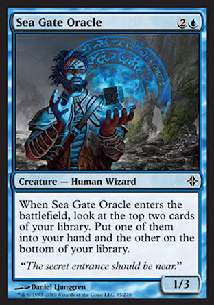 Sea Gate Oracle (Rise of the Eldrazi) Near Mint Japanese