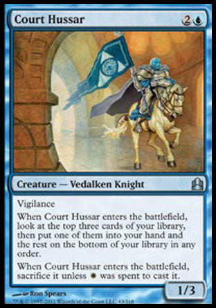 Court Hussar (Commander) Near Mint