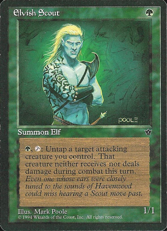 Elvish Scout (1) (Fallen Empires) Near Mint