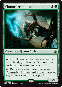 Channeler Initiate (Amonkhet) Near Mint Foil