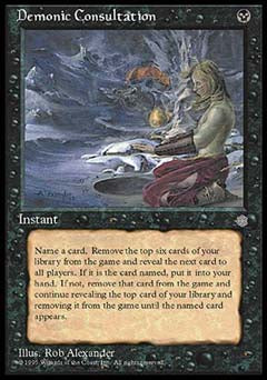 Demonic Consultation (Ice Age) Light Play