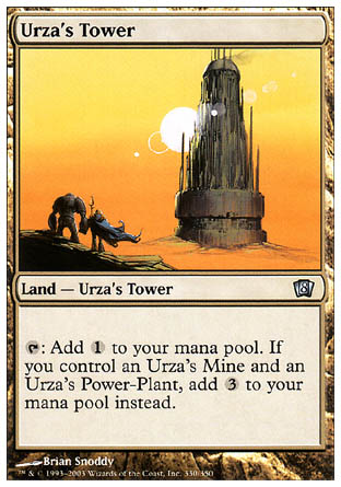 Urza's Tower (8th Edition) Near Mint Foil
