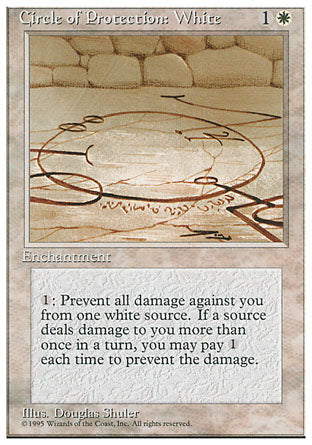 Circle of Protection: White (4th Edition) Light Play