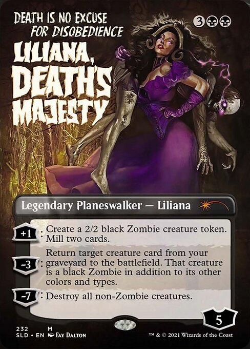 Liliana, Death's Majesty (Secret Lair) Near Mint