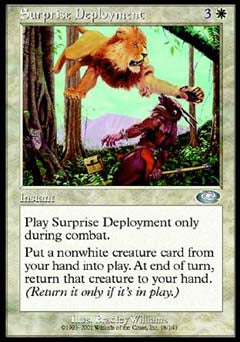 Surprise Deployment (Planeshift) Near Mint Foil