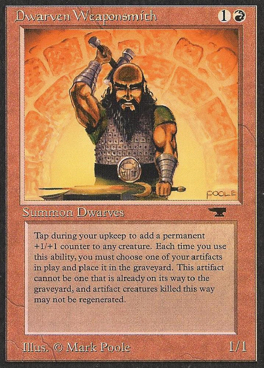 Dwarven Weaponsmith (Antiquities) Near Mint