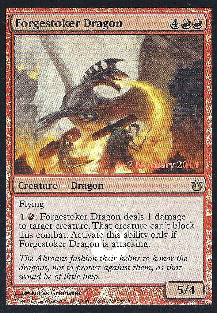Forgestoker Dragon (Promotional Cards) Near Mint Foil