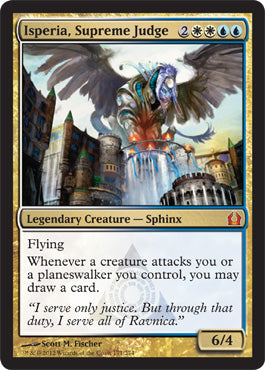 Isperia, Supreme Judge (Return to Ravnica) Near Mint Foil