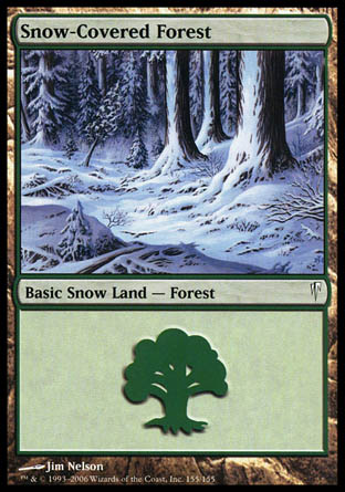 Snow-Covered Forest (Coldsnap) Near Mint