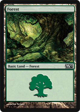 Forest (248) (Magic 2012 Core Set) Near Mint Foil