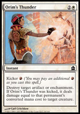 Orim's Thunder (Commander) Near Mint