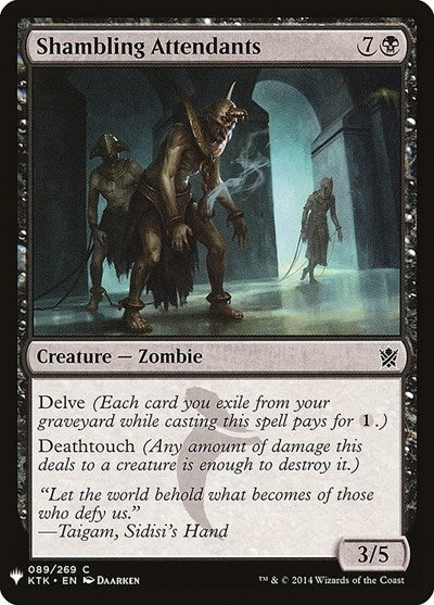 Shambling Attendants (Mystery Booster) Near Mint