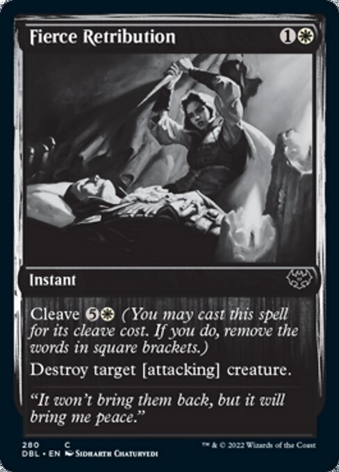 Fierce Retribution (Innistrad: Double Feature) Near Mint