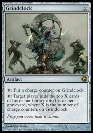 Grindclock (Scars of Mirrodin) Light Play