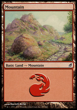 Mountain (297) (Lorwyn) Near Mint