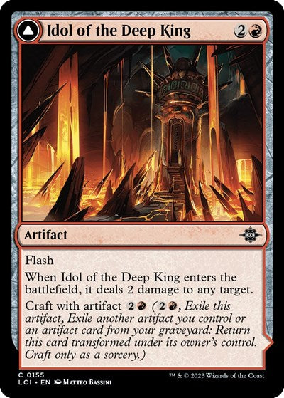 Idol of the Deep King (The Lost Caverns of Ixalan) Near Mint