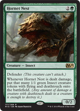 Hornet Nest (Magic 2015 Core Set) Near Mint Foil