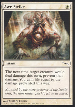 Awe Strike (Mirrodin) Near Mint