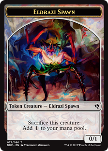 Eldrazi Spawn (77) (Duel Decks: Zendikar vs Eldrazi) Near Mint