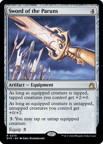 Sword of the Paruns (Ravnica Remastered) Near Mint
