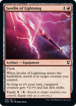 Javelin of Lightning (Commander Legends: Battle for Baldur's Gate) Near Mint
