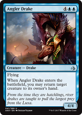 Angler Drake (Amonkhet) Near Mint