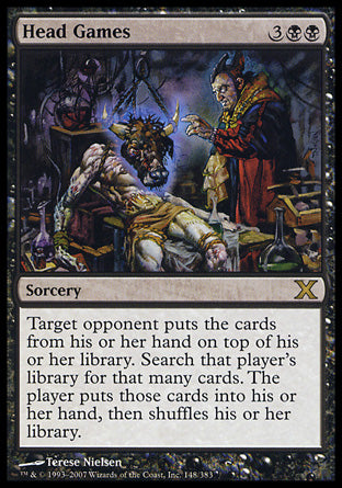 Head Games (10th Edition) Near Mint Foil