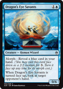 Dragon's Eye Savants (Masters 25) Near Mint Foil