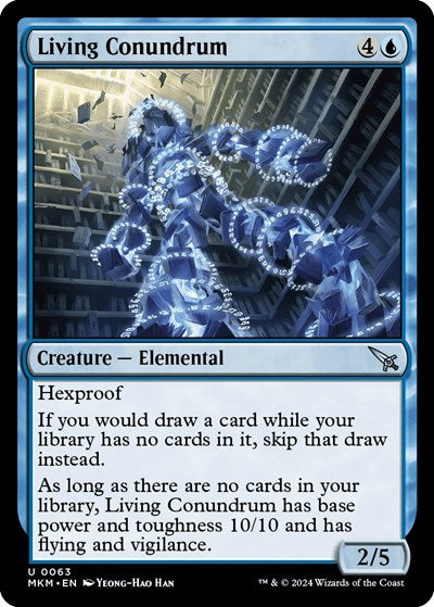 Living Conundrum (Murders at Karlov Manor) Near Mint Foil