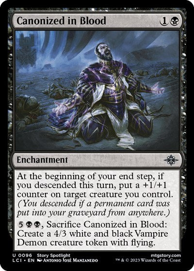 Canonized in Blood (The Lost Caverns of Ixalan) Near Mint Foil