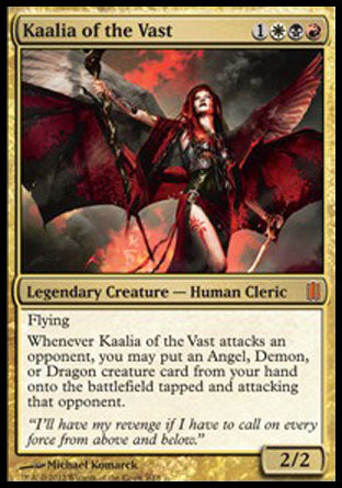 Kaalia of the Vast (Commander's Arsenal) Near Mint Foil
