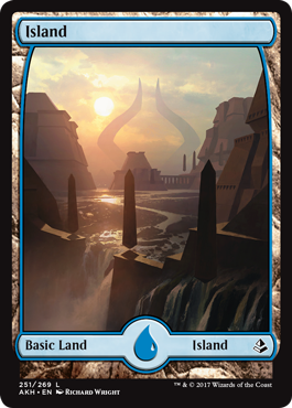 Island (Amonkhet) Near Mint