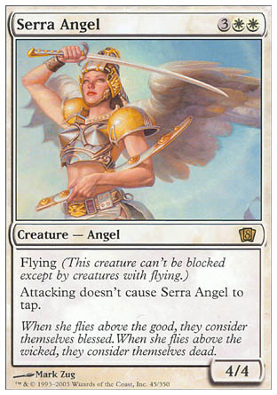 Serra Angel (8th Edition) Near Mint