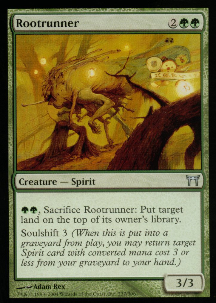 Rootrunner (Champions of Kamigawa) Near Mint Foil