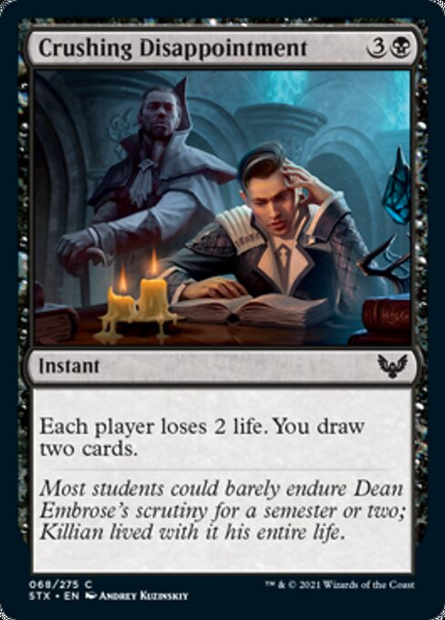 Crushing Disappointment (Strixhaven) Near Mint
