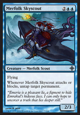 Merfolk Skyscout (Rise of the Eldrazi) Near Mint