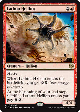 Lathnu Hellion (Kaladesh) Near Mint