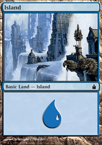 Island (292) (Ravnica) Near Mint Foil