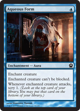 Aqueous Form (Theros) Near Mint Foil