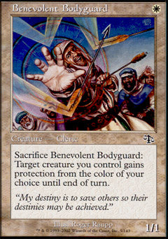 Benevolent Bodyguard (Judgment) Near Mint Foil Japanese