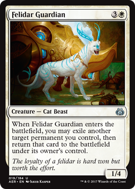 Felidar Guardian (Aether Revolt) Near Mint