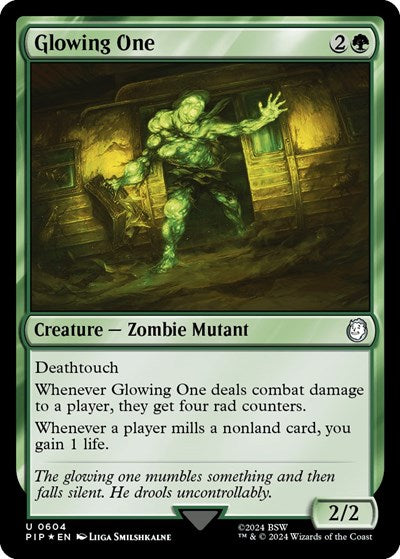 Glowing One (Surge Foil) (Universes Beyond: Fallout) Near Mint