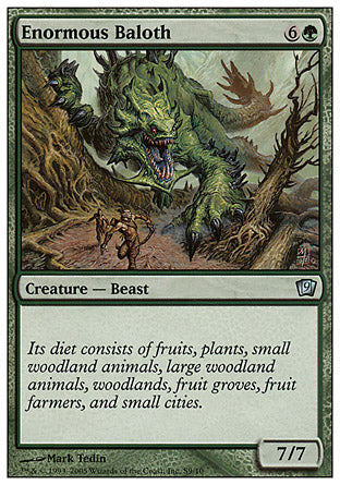 Enormous Baloth (9th Edition) Near Mint Foil