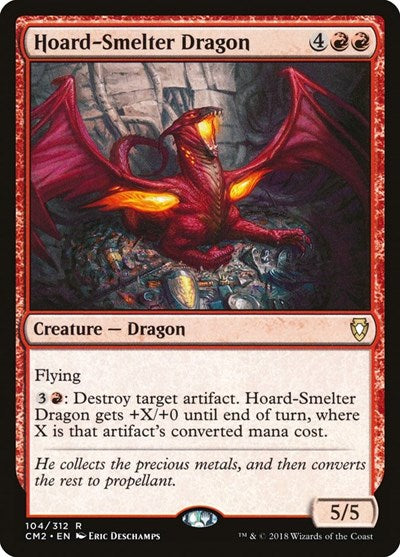 Hoard-Smelter Dragon (Commander Anthology Volume II) Near Mint
