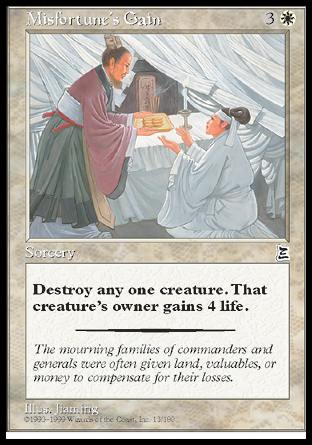 Misfortune's Gain (Portal Three Kingdoms) Near Mint Chinese