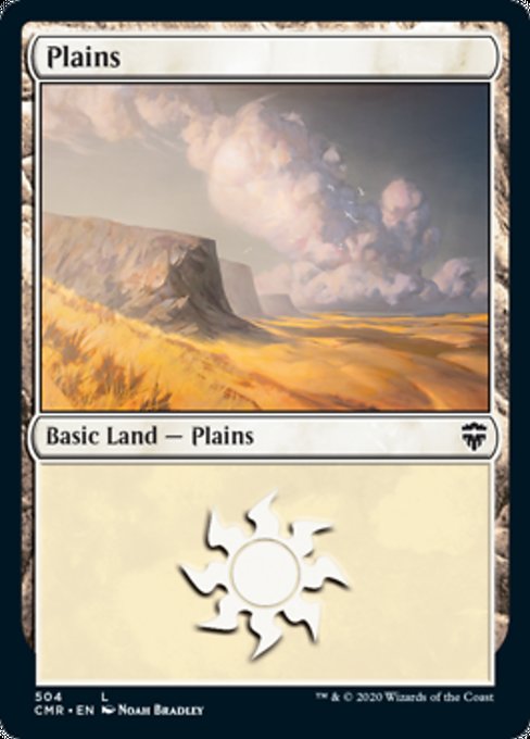 Plains (504) (Commander 2020 Commander Legends) Near Mint