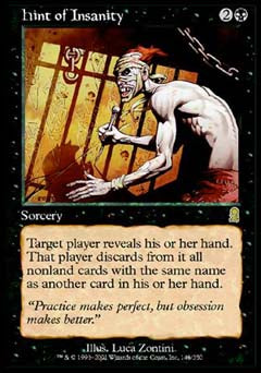Hint of Insanity (Odyssey) Near Mint