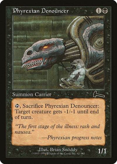 Phyrexian Denouncer (Urza's Legacy) Near Mint