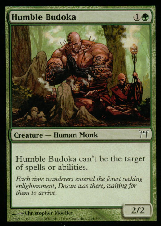 Humble Budoka (Champions of Kamigawa) Light Play Foil